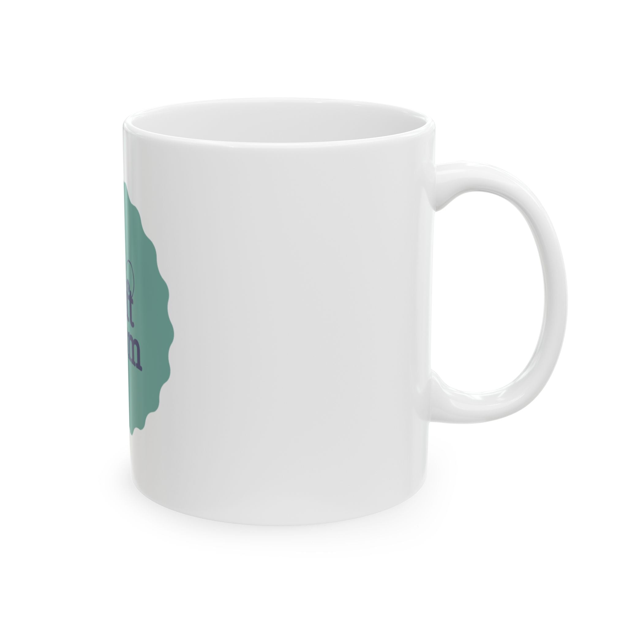 Craft Bloom Logo Ceramic Mug — 11oz & 15oz Coffee Cup for Crafters