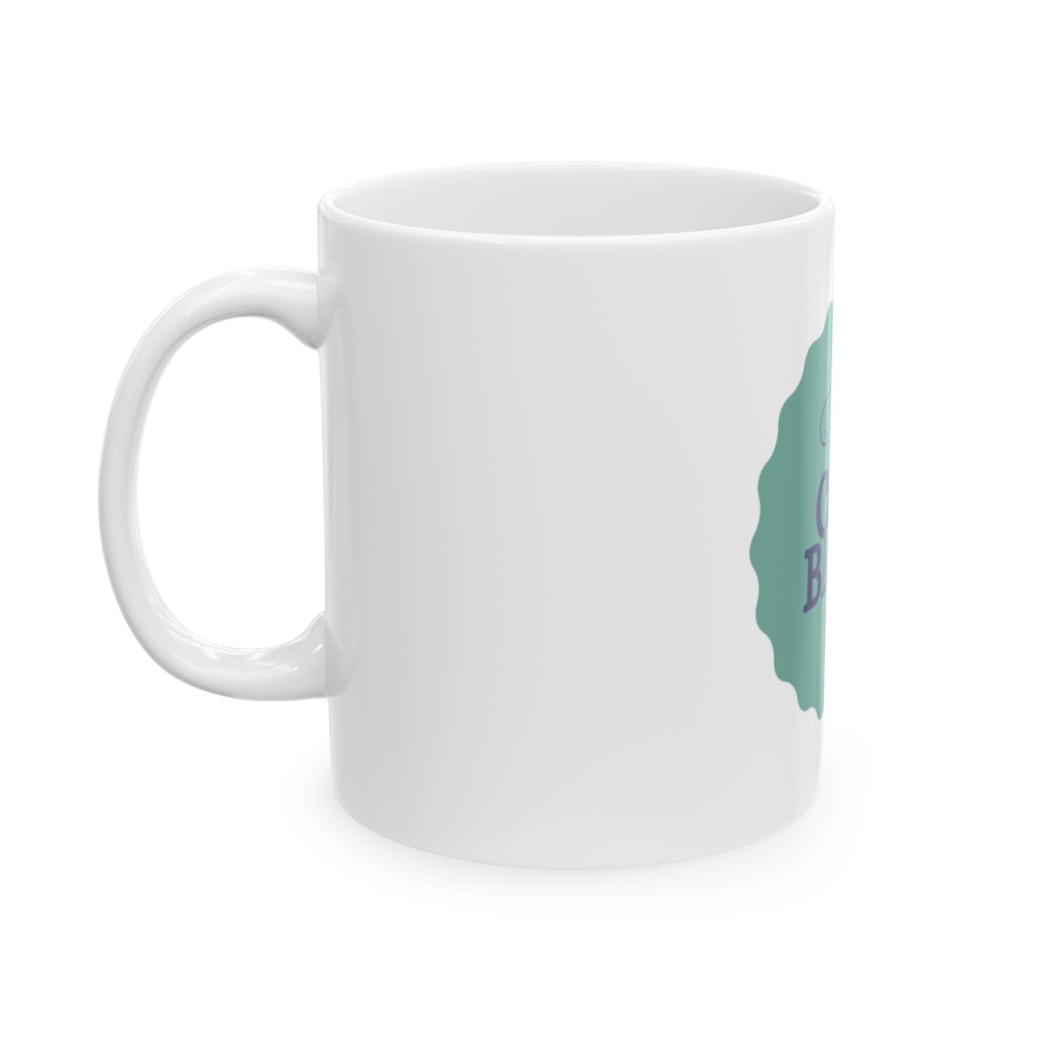 Craft Bloom Logo Ceramic Mug — 11oz & 15oz Coffee Cup for Crafters