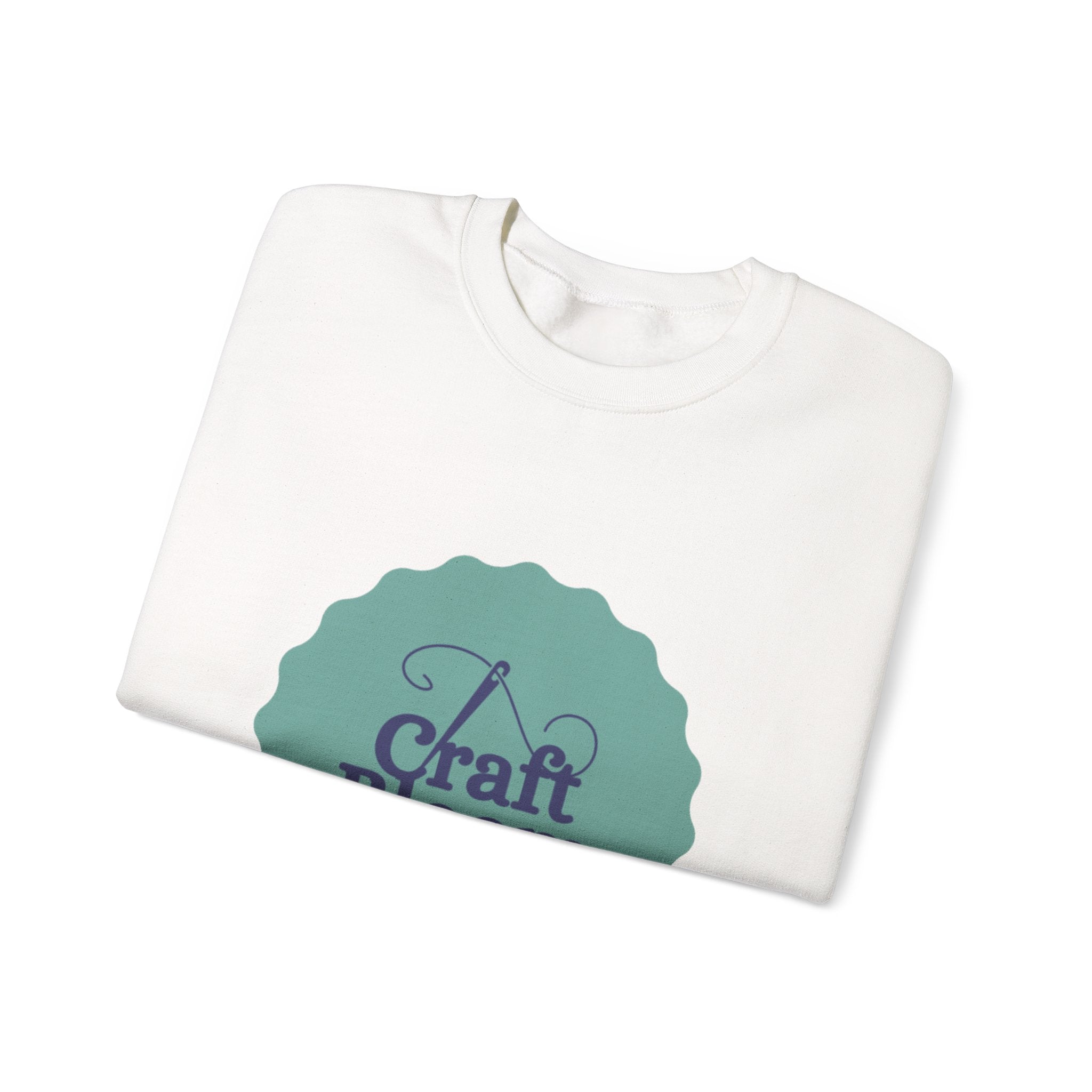 Crewneck Sweatshirt — Classic White Unisex Crewneck