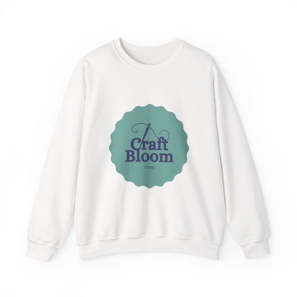 Crewneck Sweatshirt — Classic White Unisex Crewneck
