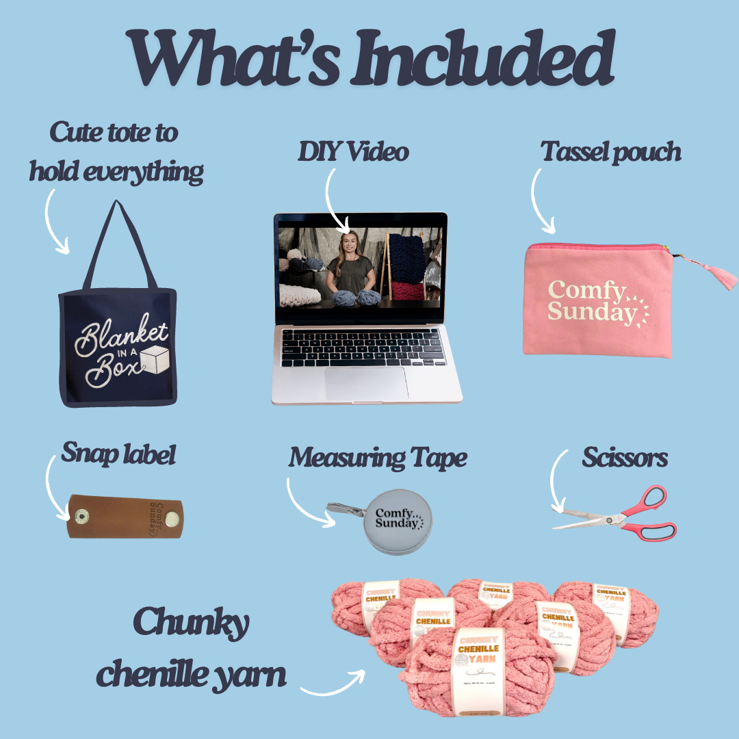 DIY Blanket In A Box Kit