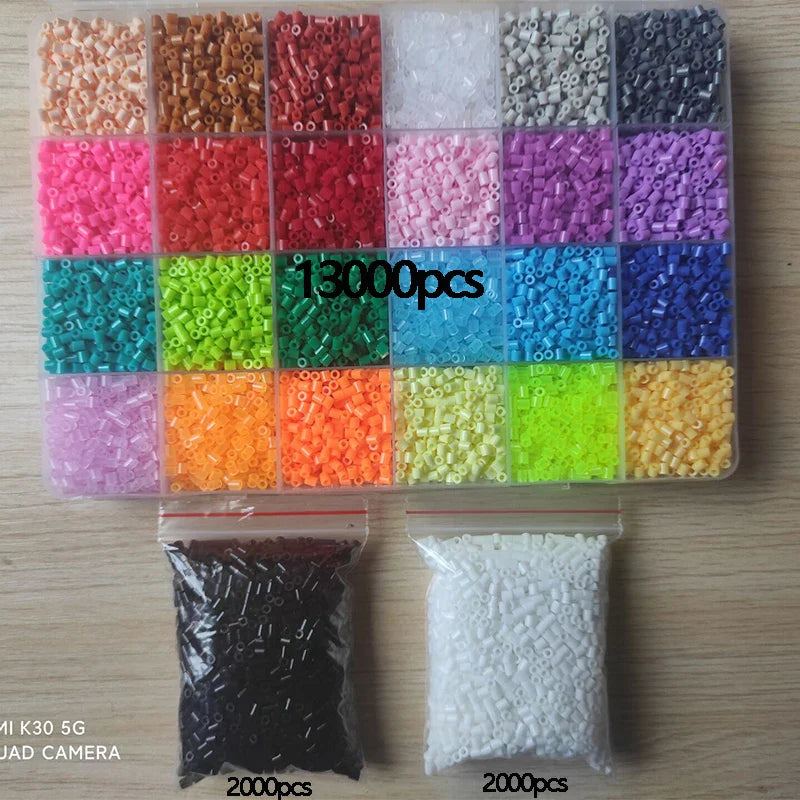 Perler Beads DIY Kit – 24/72 Colors Creative Craft Toy for Kids
