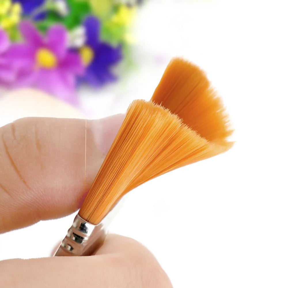 4-Pcs Hair Paint Brush Set – Acrylic & Watercolor