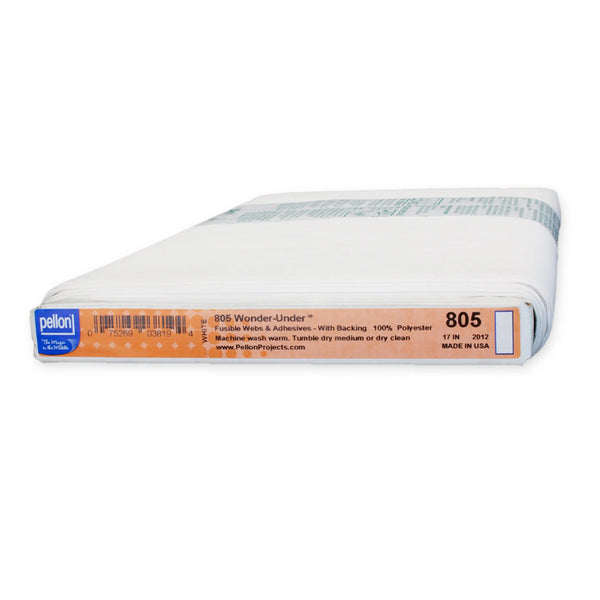 Pellon® 805 Wonder-Under® 17" x 10 yards Bolt. Color: White.