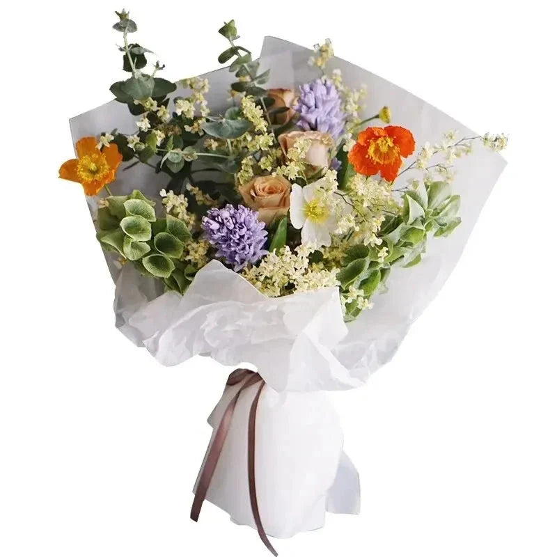 40pcs Floral Craft & Wrapping Tissue Paper 75×52cm