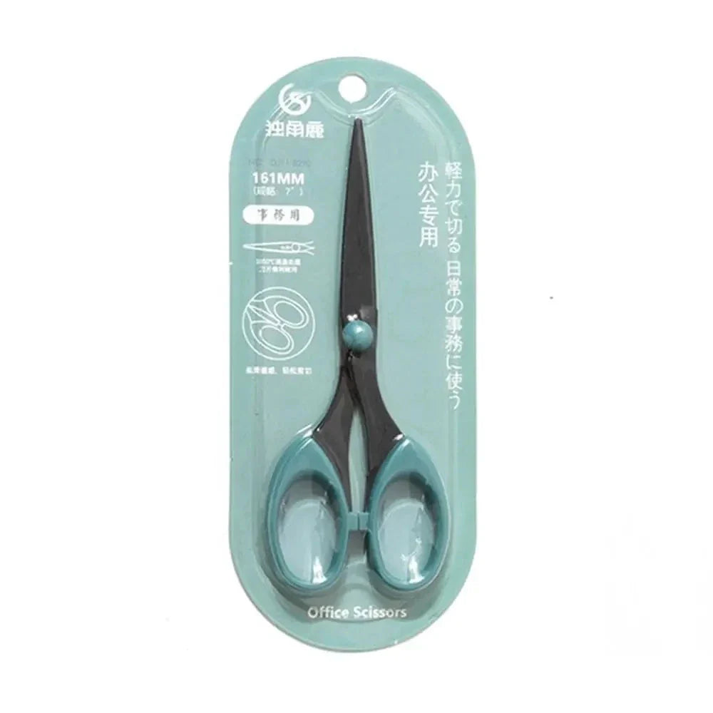 Colorful Stainless Steel Scissors – Safe Paper Cutting Tool