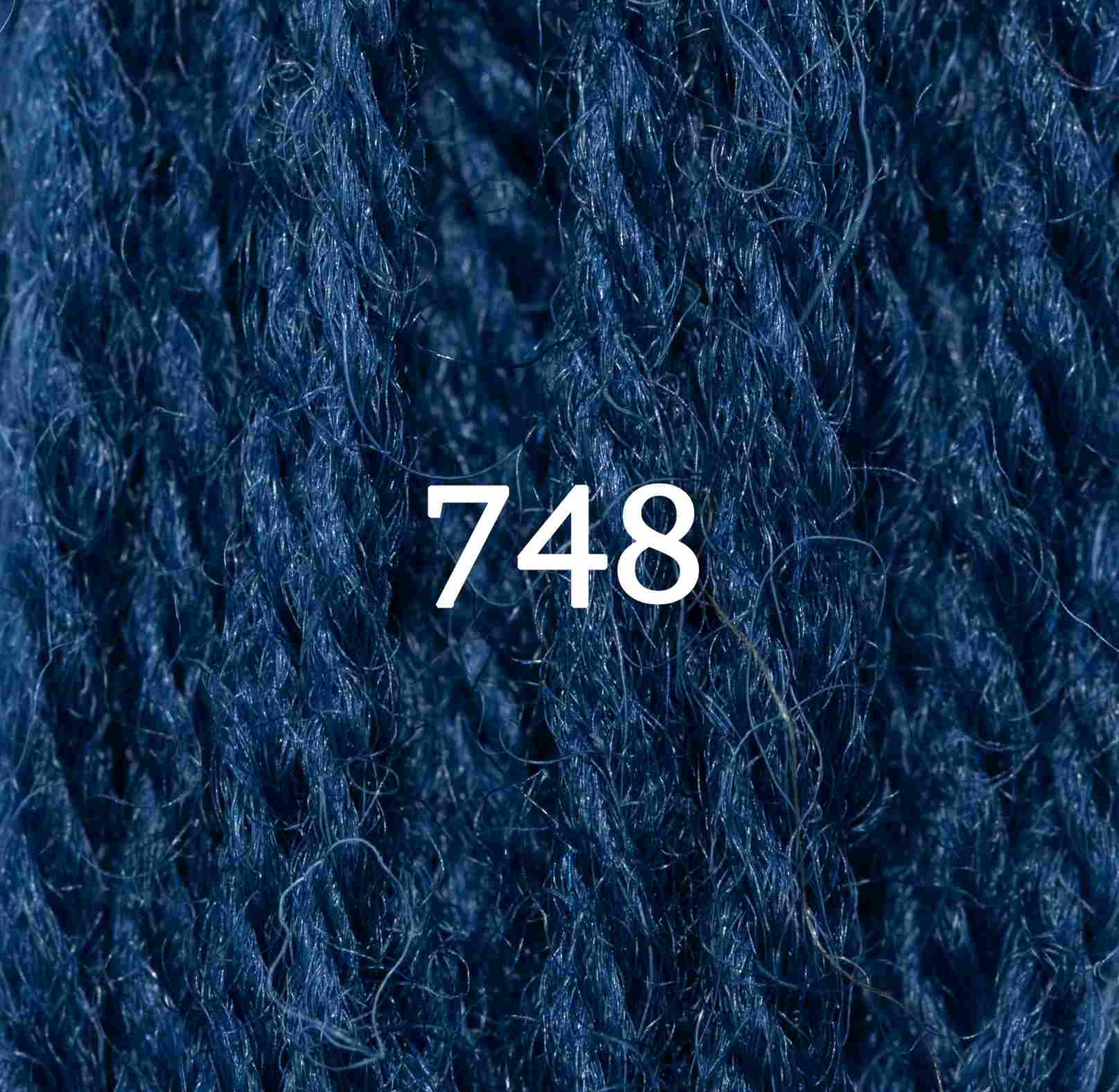 Appletons Wool Yarn - Bright China Blue 741-749