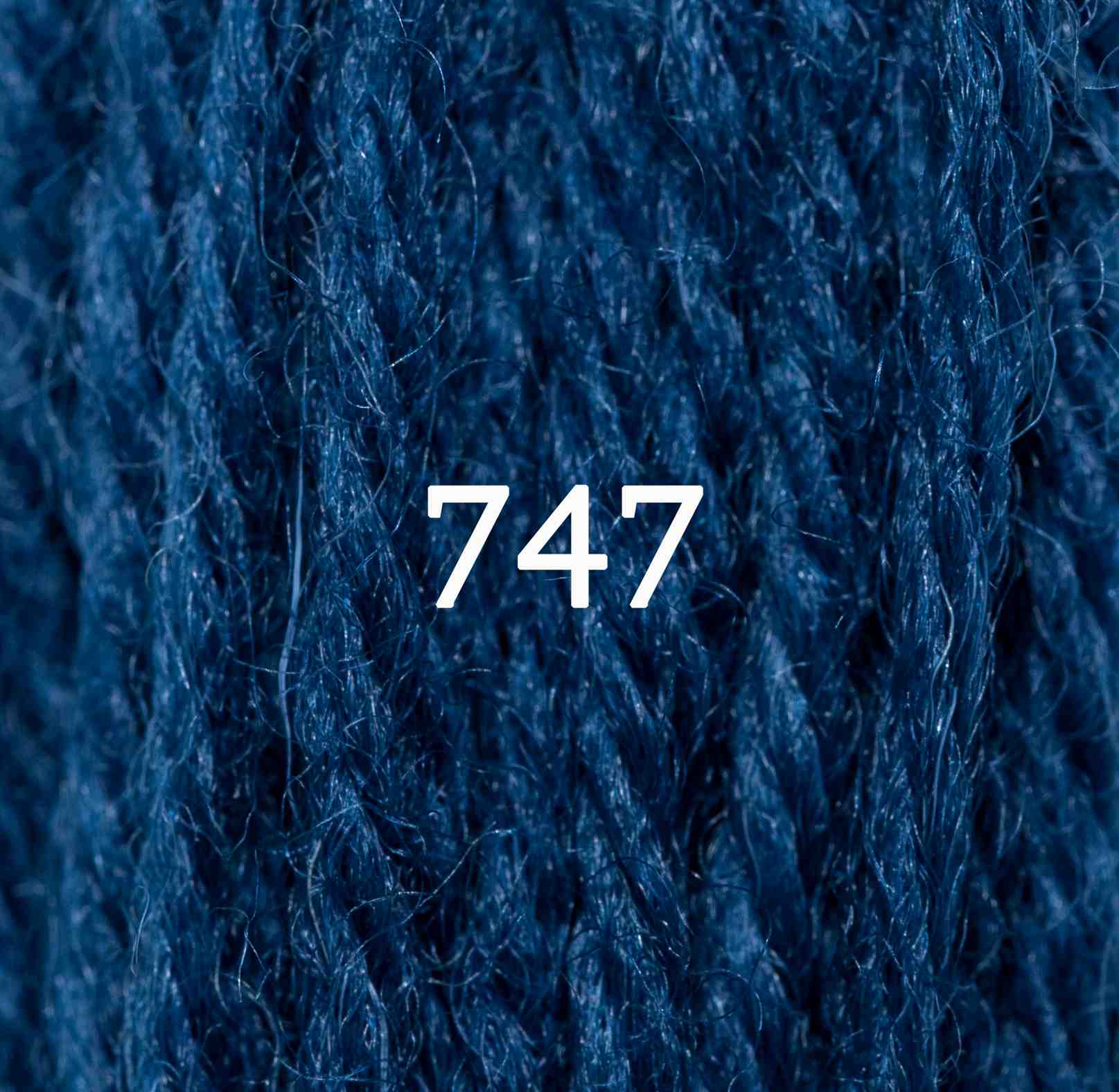 Appletons Wool Yarn - Bright China Blue 741-749