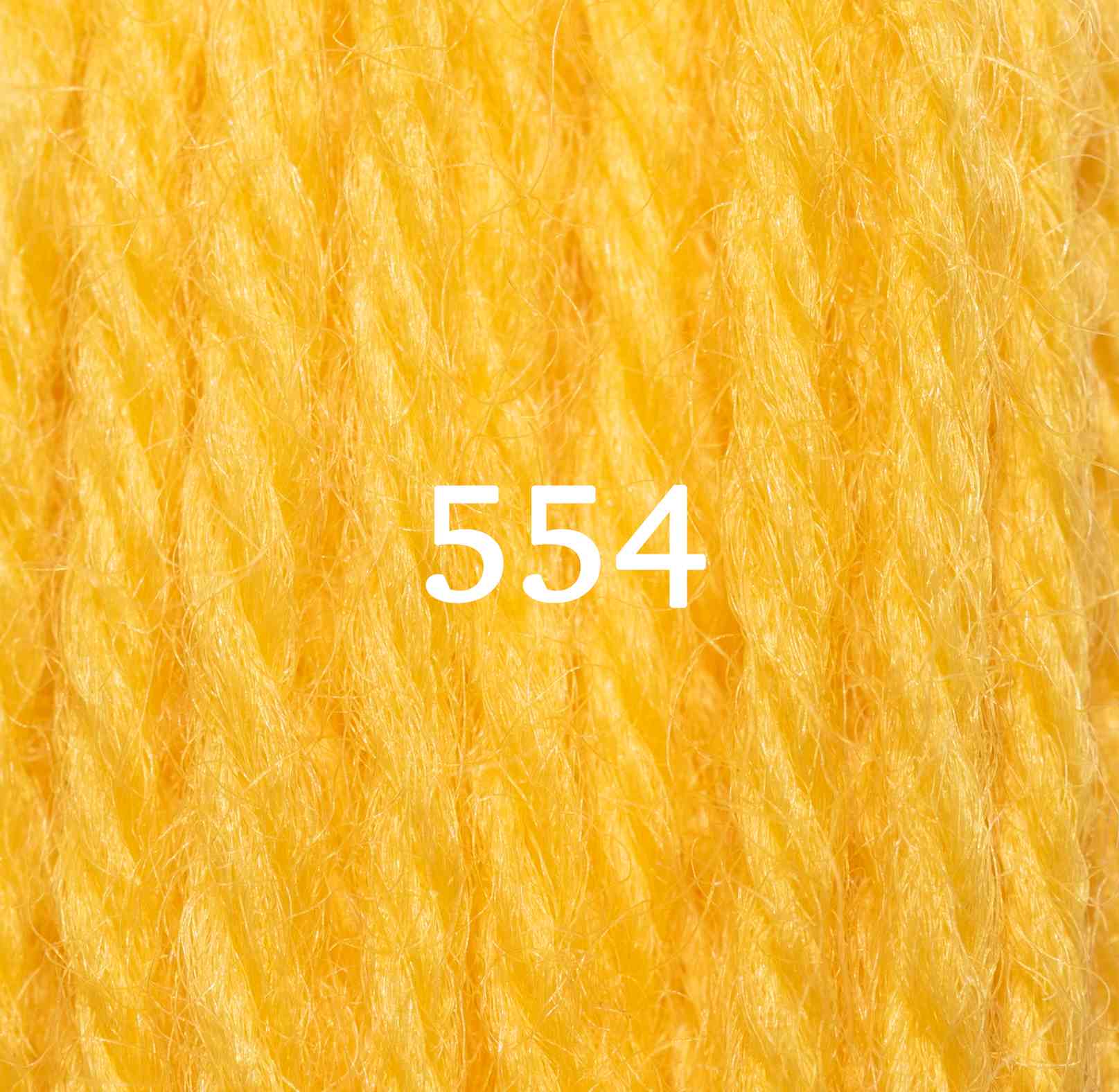 Appletons Wool Yarn - Bright Yellow 551 - 557