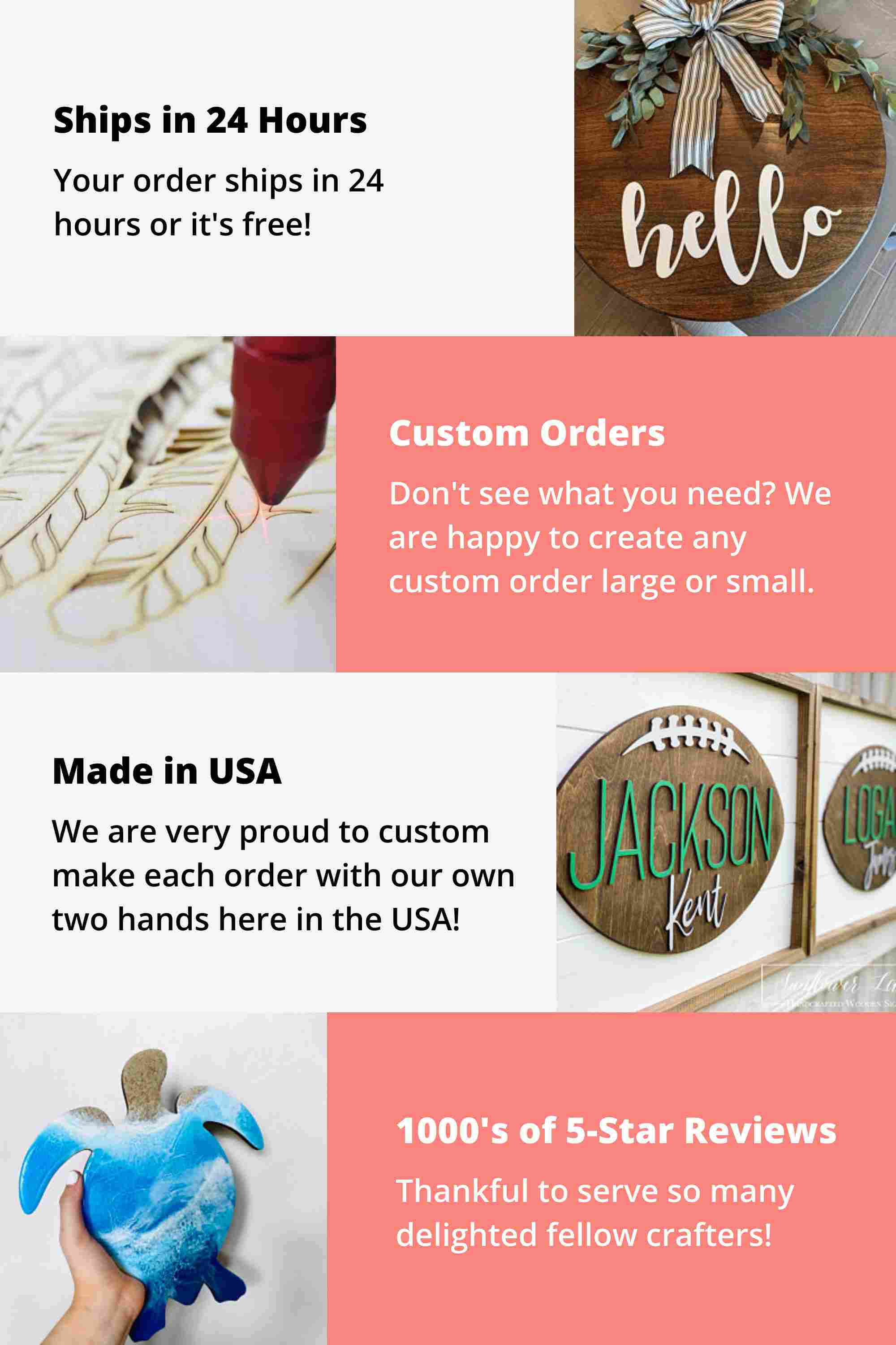 Unfinished Wood Admission Ticket Shape | Faire Ticket Silhouette | Craft Cutout | up to 46" DIY