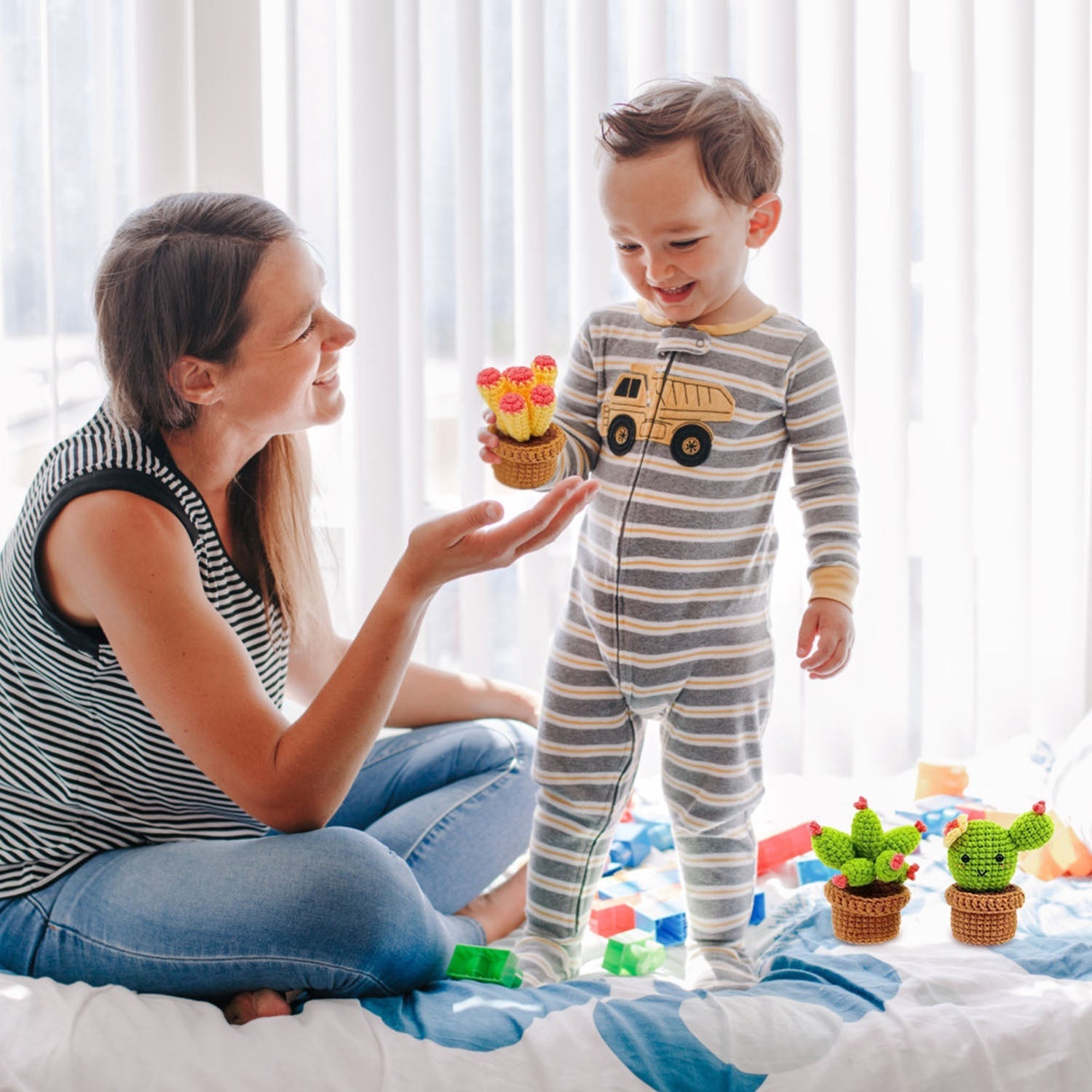 Succulents DIY Crochet Kit