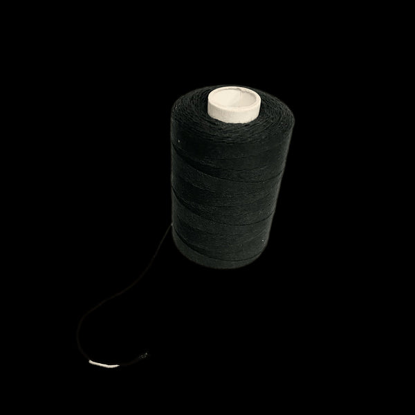 WEAVING THREAD 400m  BLACK- Cone Shape